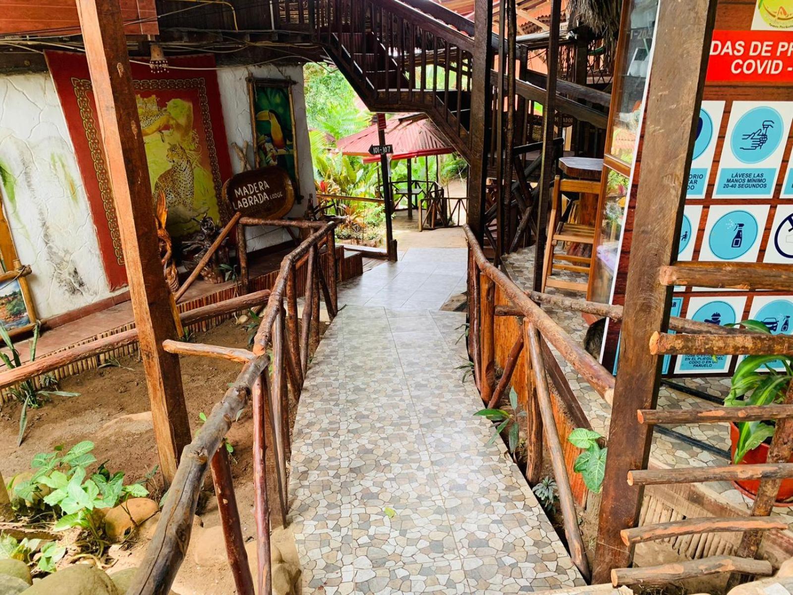 Madera Labrada Lodge Ecologico Tarapoto Ngoại thất bức ảnh